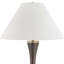 Lampe sur pied en bois foncé Uttermost Pravin
