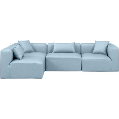 Houswerth Upholstered L-Shaped Sectional Reversible