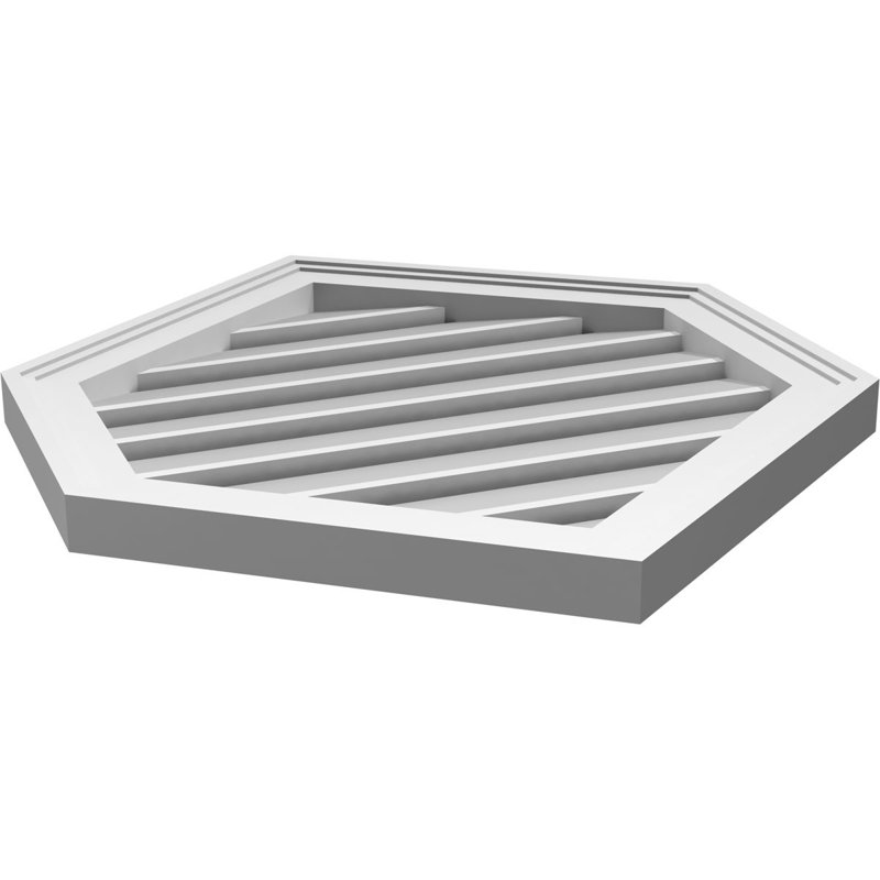 Pente verticale verticale en uréthane 9 pi, H 26 po x l 22 po x P 1,5 po