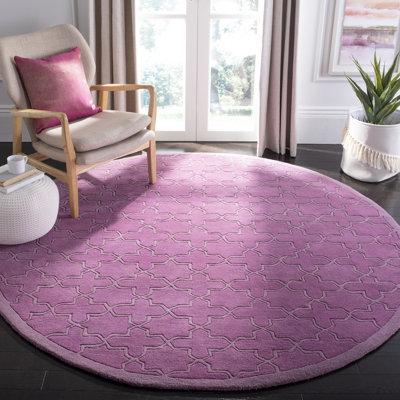 Carolene Hand Tufted Wool Geometric Rug