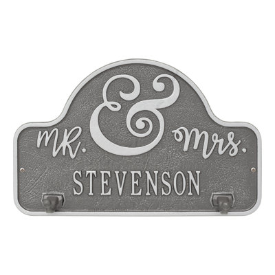 My Heart Personalized Wall Key Organizer with Key Hook
