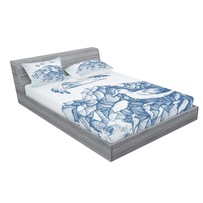 Microfiber Sheet Set, Full Sheet Set + Fitted Sheet + 2 Pillowcases