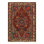 Canvello Red Silkroad Antique Bakhtiari Rugs - 4'7'' X 6'6''