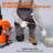 Drain Cleaning Machine 100FT x 3/4 Inch, Sewer Snake Machine Auto Feed