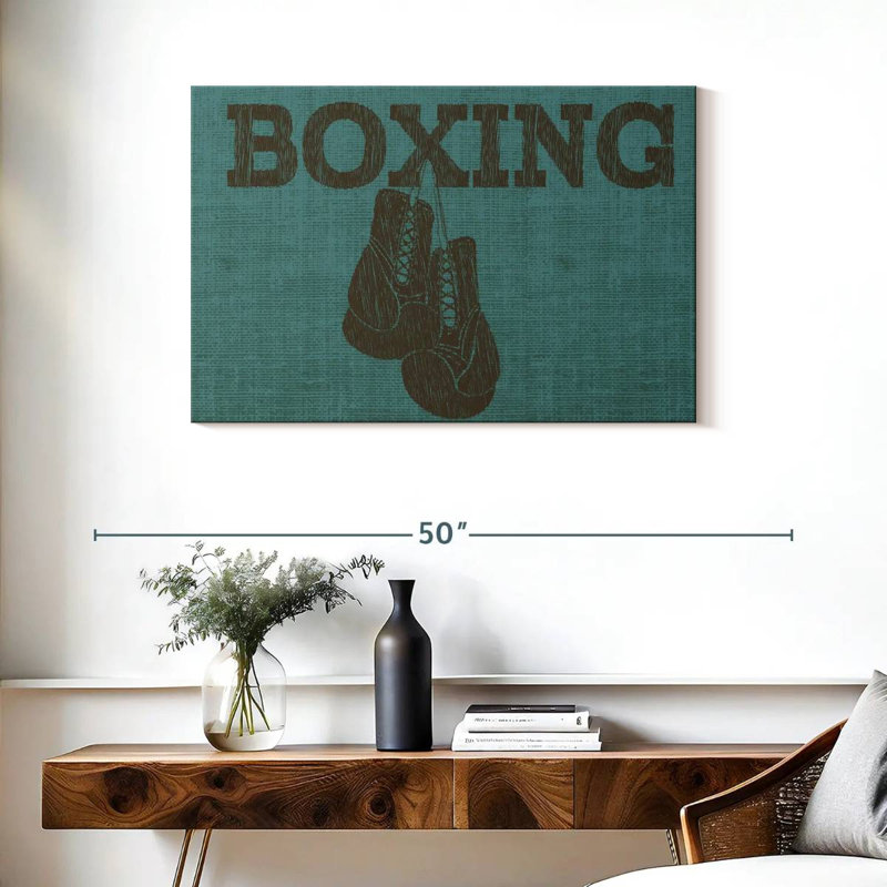 Sireci Boxing Typography, 24" H x 36" W