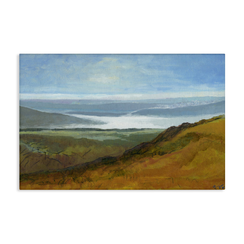 Vaste toile de Serene Hills, design par Dita Jacobovitz, H 20 po x l 30 po