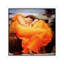 Flaming June by Frederic Leighton - Floater Frame Painting on Canvas-122486725-122486726