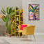 Cadre flottant pour plante d'intérieur saturée Vivid, design par LSR Design Studio-473969220-473969221