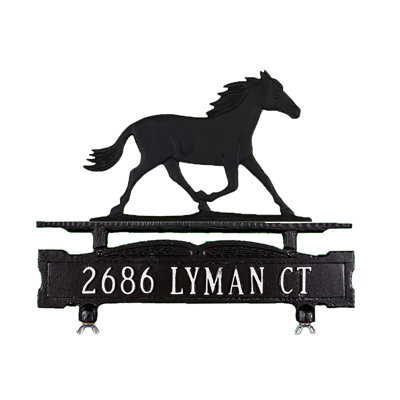 Metal Mailbox Sign