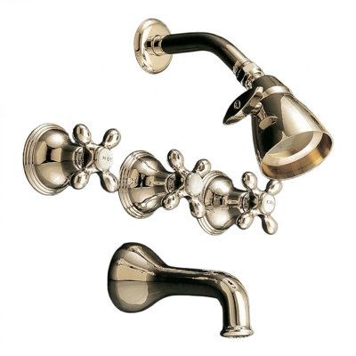 Ensemble de douche et baignoire encastrée St. Lawrence par Strom Living