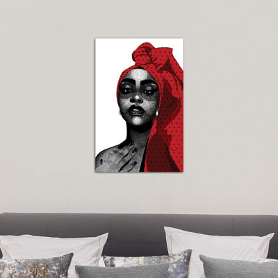 Lihle by Ohab TBJ - Wrapped Canvas Print