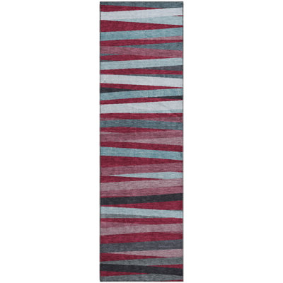 Premium Machine Washable Natoma AMF997 Stripes Rug