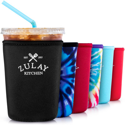 Zulay Kitchen Medium Reusable Iced Coffee Sleeve