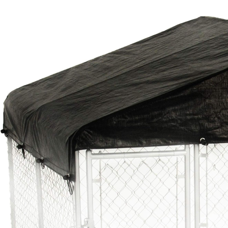 Plastic Pet Crate Cover, 24" H x 120" W x 120" D