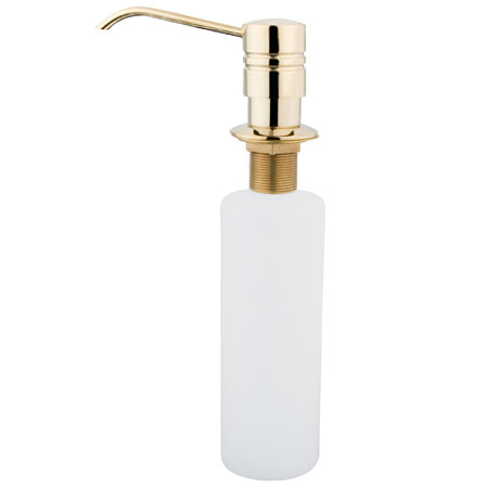 Decorative Soap Dispenser, Polished Brass