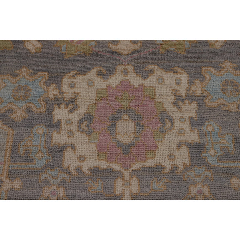 Vegetable Dye Oushak Turkish Large Rug