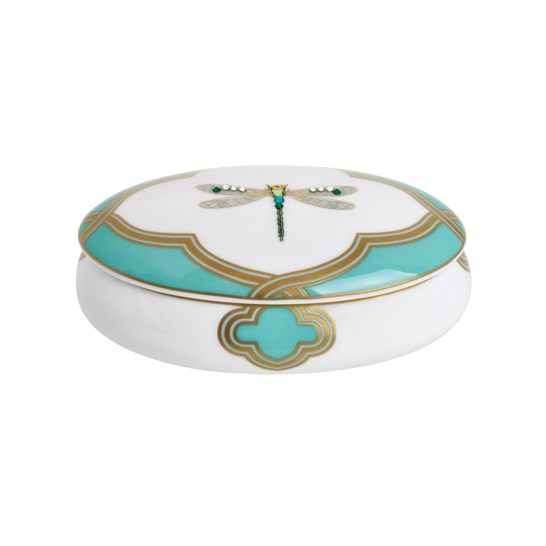 My Dragonfly Bone China Accessory Box + Hand Painted Prouna