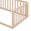 Structure de lit en bois avec clôture et porte-1988854182-1988854205