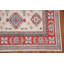 Tapis géométrique ivoire Kazak 6 x 9