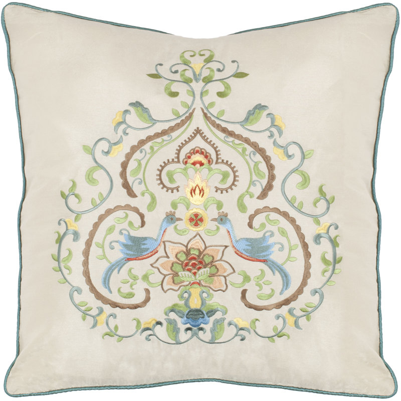 Phil Appliqued Reversible Throw Pillow