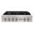 ZLINE Autograph Edition 36 In. Legacy Gas Rangetop with 6 Burners and Porcelain Cooktop in Satin Stainless Steel with Accents-73158226