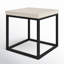 Brayton Square Wood White Wash End Table 