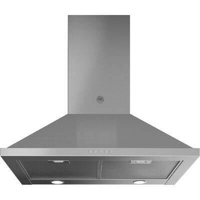 30"" 600 CFM Ducted Wall Mount Range Hood in Stainless Steel -  Bertazzoni, KCH30XV