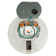 6 in. Canless Integrated LED Recessed Light Trim 2-Way Mounting 650 Lumens Adjustable