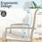 Weather Cream Color Metal Outdoor Patio Chairs Of 2 Ideal For Garden Stackable Breathable - 22.1"L X 25.2"W 36"H 400 Lbs Capacity Dining Porch-2031907718