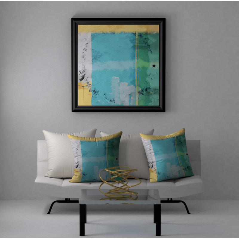 Housse de coussin décoratif carrée efficient better, 18 po x 18 po