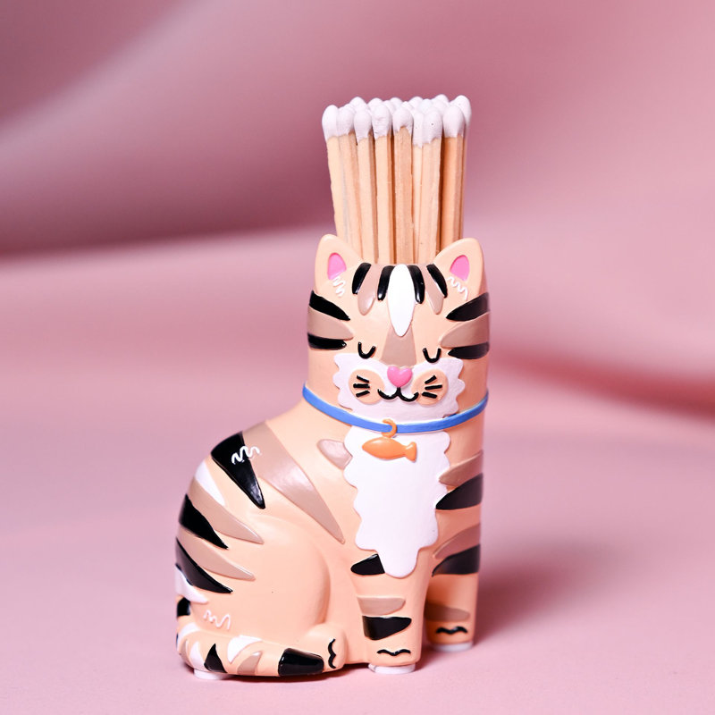 10.5Cm Resin Tabletop Candle Accessories