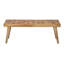Banc en bois de manguier, naturel