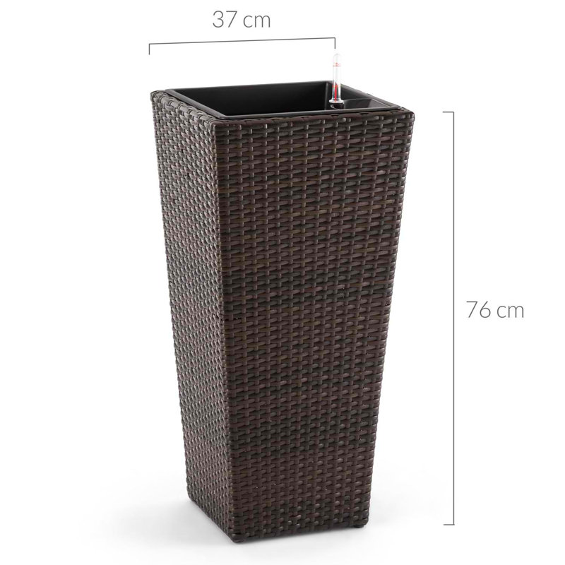 Blumfeldt Pot Planter, Brown