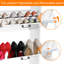 12 Pair Flip Down Shoe Storage