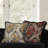 Toscana Jacquard Square Accent Pillow Cherrywood