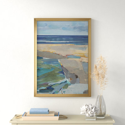 " BREAKWATER II " Painting Print
