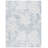 Glamour 151 Hand Tufted Wool/Cotton/Viscose Floral Rug in Blue/Ivory-1492669478