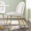 Chaise de salle à manger Scoop Gold-1257081639