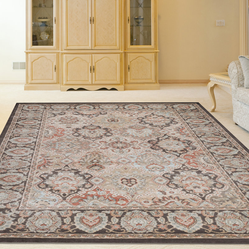 Pompey Oriental Indoor Rug, Rectangle 5'3" x 7'11"