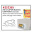 Large Lottery Box with Pocket, Lock and Keys on Pedestal. Colour: Clear
