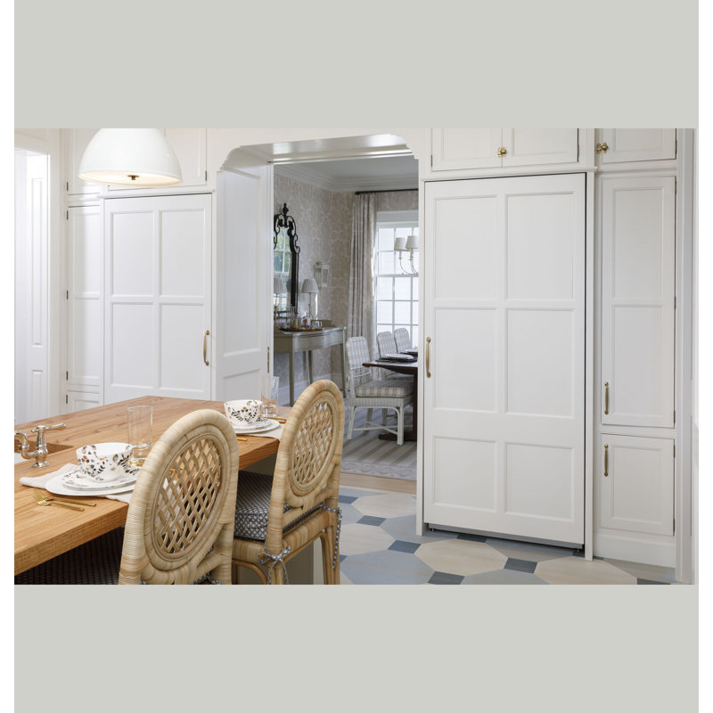 Monogram Premium Column Pair: 24" W Freezer Column + 36" W Refrigerator Column, Panel Ready, No