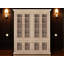 Ehman 240 cm H x 200 cm W Library Bookcase