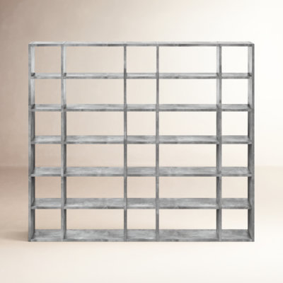 Araeya Wide Geometric Bookcase