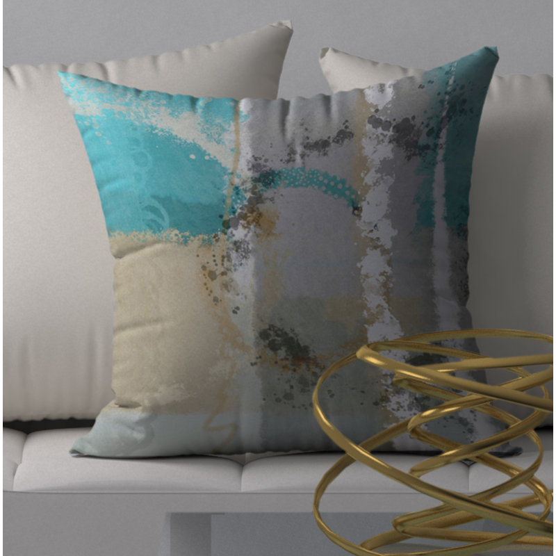 Housse de coussin carrée/insert, 20 po x 20 po