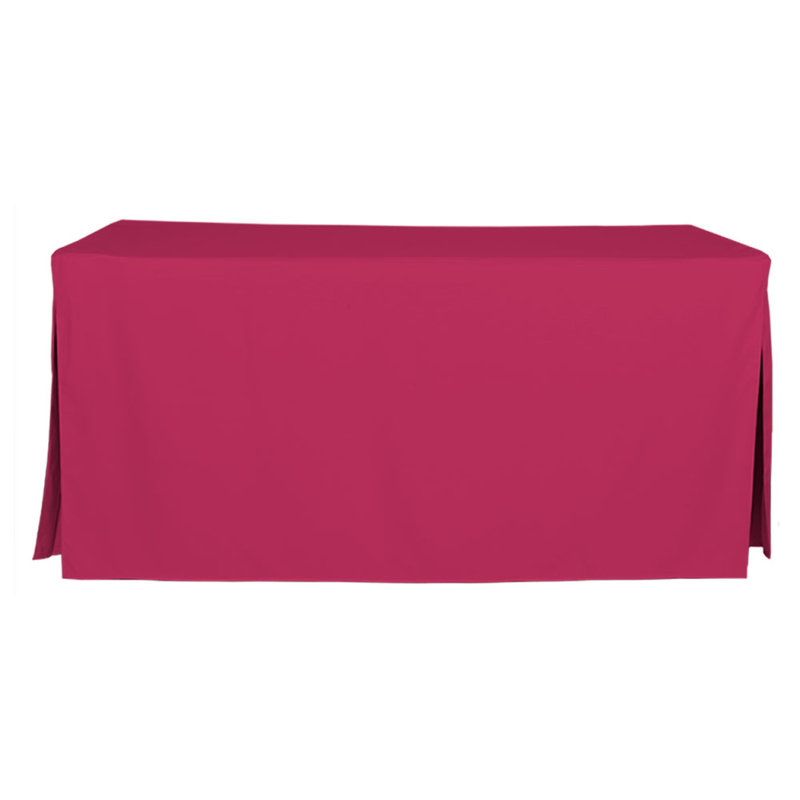 Tablevogue Table Cover, Fuchsia, 72" L x 30" D