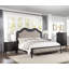 Commode, finition noire antique