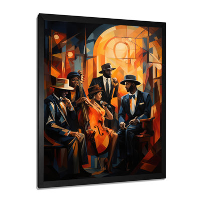 Reproduction d'art sur toile Hundson Jazz Harlem Renaissance V - African American