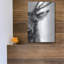 Art mural en métal Millwood Pines «Deer At Attention» par Brandon Wong