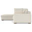 Tatum Large Deep Seater Left Sectional Sofa, L-Shaped Performance Fabric Sofa in Contemporary Style-97652080