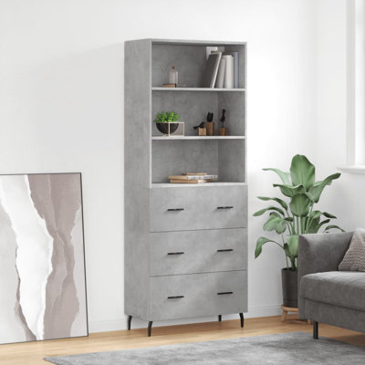 Myakka 69.5cm Wide 3 Drawer Highboard